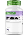 Produktbild: vit4ever Magnesiumbisglycinat - 365 Kapseln - 300 mg elementares Magnesium pro Tagesdosis - Premium: Chelatiertes Magnesium - Laborgeprüft, vegan, hochdosiert