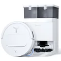 Produktbild: ECOVACS DEEBOT T50 PRO Omni Gen2 Saugroboter mit Wischfunktion, Ausfahrende Seitenbürste und Wischmopp, 21.000 Pa, Auto Zugabe von Reinigungslösung, Moppwäsche mit 75°C heißem Wasser, Ultradünn 81 mm