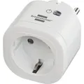 Produktbild: Connect WiFi Steckdose WA 3600 XS02 weiß, Sprachsteuerung, Zeitschaltuhr, App