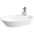 Produktbild: LAUFEN Palomba Waschtisch-Schale 8168030001041 60 x 40 cm, mit Überlauf, mit Hahnloch, weiß