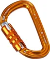 Produktbild: Petzl SMD Karabiner D-Form : gelb TRIACT-LOCK