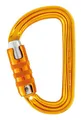 Produktbild: PETZL M39A TL SM'D Ultraleichter asymmetrischer Karabiner, Triact-Lock, Gelb