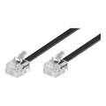 Produktbild: Goobay RJ11 Anschlußkabel 10m,sw,St/St 50319