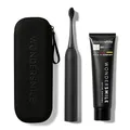 Produktbild: Wondersmile Schallzahnbürste PRO Bundle - Testsieger 2026 - Elektrische Zahnbürste im Set (Travel Care Bundle, Ultimate Black)