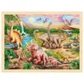 Produktbild: GOKI 57348 Einlegepuzzle Dinosaurierwanderung