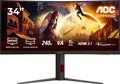 Produktbild: AOC Gaming CU34G4Z - LED-Monitor - Gaming - gebogen - 86.4 cm (34