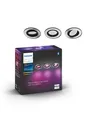 Produktbild: Philips Hue Centura Recessed Spotlight Round - Aluminium - 3-Pack