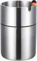 Produktbild: Edelstahl Aschenbecher, Aschenbecher Draußen, Metall Aschenbecher, Aschenbecher 