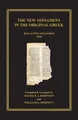 Produktbild: William G Pierpont The New Testament in the Original Greek (Taschenbuch)
