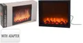 Produktbild: Kaminfeuer LED BHT 41x25x10 cm schwarz