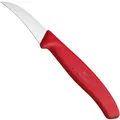 Produktbild: Gemüsemesser, gebogen, Länge 60/162 mm - rot