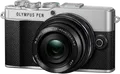 Produktbild: Olympus PEN E-P7 silber+3,5-5,6/14-42 mm EZ, schwarz, Kamerakit
