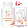 Produktbild: Neuro Komplex Kapsel -Vitamine & Magnesium zur Unterstützung der Nervenfunktion
