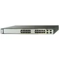 Produktbild: Cisco Catalyst 3750, 24000 Eintragungen, 10/100/1000(two SFP ports)Mbps, 5 - 45 °C, 10 - 90 %, 2.4 kg, RJ-45,SFP