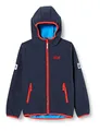 Produktbild: Jack Wolfskin Kinder Atmungsaktive Kinder Softshelljacke FOURWINDS JACKET KIDS, night blue, 116, 1608011-1010116