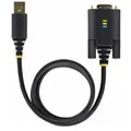 Produktbild: StarTech.com 3ft (1m) USB to Serial Adapter Cable, Interchangeable DB9 Screws/Nuts, COM Retention, USB-A to DB9 RS232, F