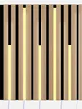 Produktbild: Dimmbare Led Akustikpaneele Beleuchtung 3x60cm+2x1m ww Abdeckung weiß matt