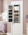 Produktbild: Schmuckschrank LED Spiegelschrank Wandschrank mit Ganzkärperspiegel JJC013W01