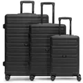 Produktbild: Redolz Essentials 08 3-SET 4 Rollen Kofferset 3-teilig  schwarz