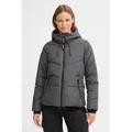 Produktbild: OXMO Steppjacke OXJuchena Wärmende Steppjacke mit Reißverschlusstaschen grau XXL