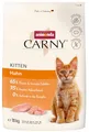 Produktbild: animonda Carny Katzen Trockenfutter Kitten mit Huhn (1 x 10kg), Kittenfutter trocken für wachsende Katzen ohne Zucker und Getreide, hoher Fleischanteil
