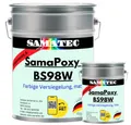 Produktbild: Samatec Bodenversiegelung Bodenbeschichtung BS98w matte Garagenfarbe Bodenfarbe inkl. VSK, weichmacherbeständig, matt, hochbelastbar, lösemittelfrei