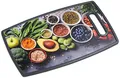 Produktbild: Kesper Healthy Kitchen Schneide- und Servierbrett Küchenbrett mit Holz-Kern, mit Griff, Maße: 37 x 23 cm, 30814