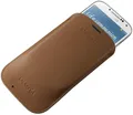 Produktbild: 50 X Samsung Original Leder Beutel für Galaxy S4 Brown