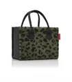 Produktbild: Reisenthel DAILY SHOPPER XS Handtasche Einkaufstasche Olivgrün Teddystoff 4 L
