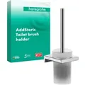 Produktbild: hansgrohe AddStoris WC-Bürstengarnitur 41752000 Wandmontage, Metall, Glas, chrom