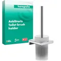 Produktbild: hansgrohe AddStoris - Toilettenbürste mit Halter, Toilettenbüstenhalter für Wandmontage, WC-Bürste mit Halter, verdeckte Befestigung, Badezimmer Zubehör, Chrom, 41752000