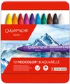 Produktbild: CARAN D'ACHE Aquarell-Wachsmalstift NEOCOLOR II 10er Etui