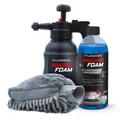 Produktbild: MediaShop Platinum Amazing Foam KFZ Shampoo Aktivschaum + Sprühflasche Handschuh