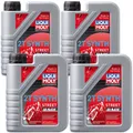 Produktbild: 4x Liqui Moly 1505 Motorbike 2T Synth Street Race 2-Takt Motoröl vollsynth. 1L