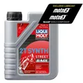 Produktbild: Kostenloser Versand Liqui Moly 2T Synthese Motoröl Street Race-Flasche 1L