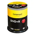Produktbild: Intenso DVD+R 16x Speed 4,7GB (100er Spindel DVD+Rohlinge)
