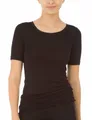 Produktbild: CALIDA True Confidence T-Shirt Damen, aus Wolle-Seide, Feinripp, temperaturausgleichend und geruchsneutralisierend