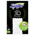 Produktbild: Procter & Gamble Service GmbH Swiffer Trocken Wischtücher 3D Nachfüllpackung, 14 Stück, Bodentücher mit 3D-Fasern für die mühelose Reinigung, 1 Packung = 14 Stück 8006540001257