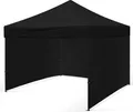 Produktbild: BDW Pavillon, Zelt, Partyzelt für Garten, Terasse, Messe - Pavillon, Schwarz