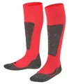 Produktbild: Falke Skisocke Active Ski Kniestrümpfe (wärmende Merinowolle) rot Kinder - 1 Paar, Größe: 31-34