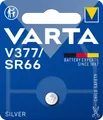 Produktbild: VARTA SILVER Coin V377/SR66, 1 er Blister Batterie #1907041