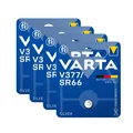 Produktbild: 4x VARTA V377 377 Uhren Batterie Knopfzelle SR66 SR626 AG4 Silberoxid 1,55V