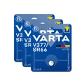 Produktbild: 3x VARTA V377 377 Uhren Batterie Knopfzelle SR66 SR626 AG4 Silberoxid 1,55V