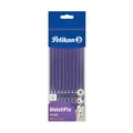 Produktbild: Pelikan 811132 Bleistift mit Radiergummi, HB, Sechskant, 10 Stück