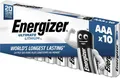 Produktbild: Energizer Ultimate Lithium Micro AAA Batterie, 10 Stück (E301535900)