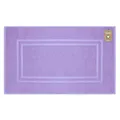 Produktbild: Lavea Badematte, Badteppich, Duschvorleger, Fliederlila, 50 x 80 cm Premium Frotteeserie Bali | GOTS Zertifiziert, 100% Bio Baumwolle
