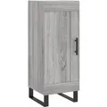Produktbild: vidaXL Sideboard Grau Sonoma 34,5x34x90 cm Holzwerkstoff 830474