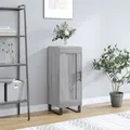 Produktbild: vidaXL Schrank, Graue Sonoma-Eiche, 34,5 x 34 x 90 cm, Holzwerkstoff