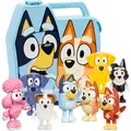 Produktbild: Moose Bluey Play & Go Koffer mit 8 Spielfiguren (MS17638)