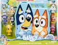 Produktbild: Moose Toys Bluey Sammelkoffer Aufbewahrungskoffer mit 8 Figuren Neu
